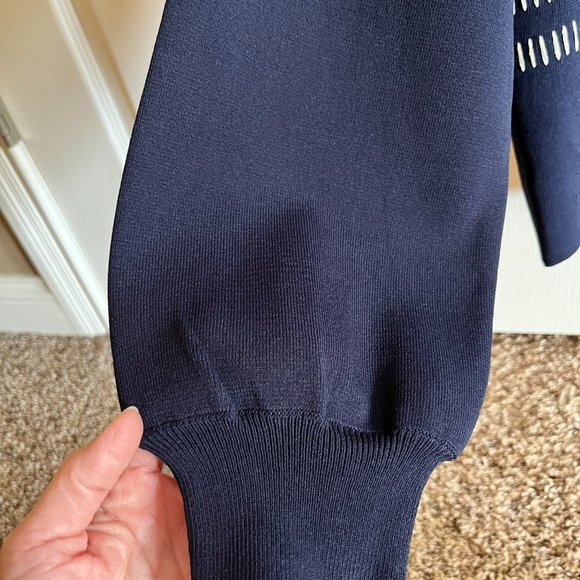 Navy all:row Top - Picture 2 of 6